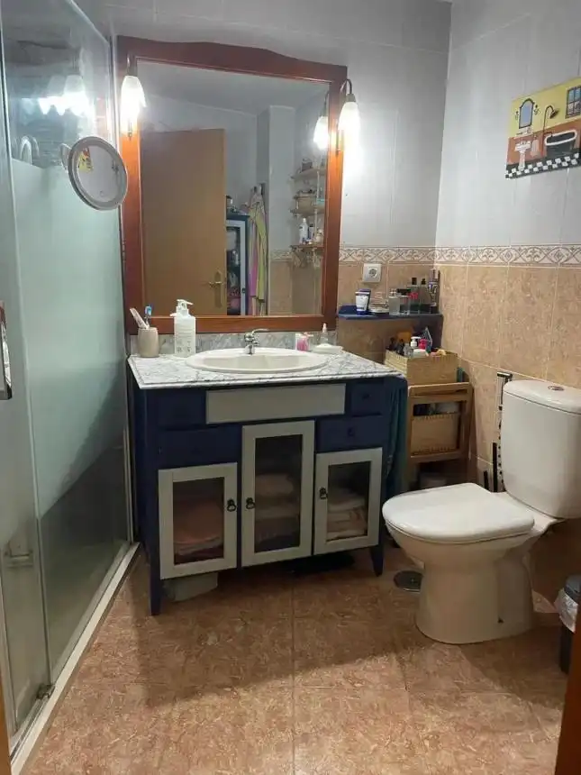 Bathroom of Flat for sale in Alicante / Alacant  with Air Conditioner, Parquet flooring and Terrace