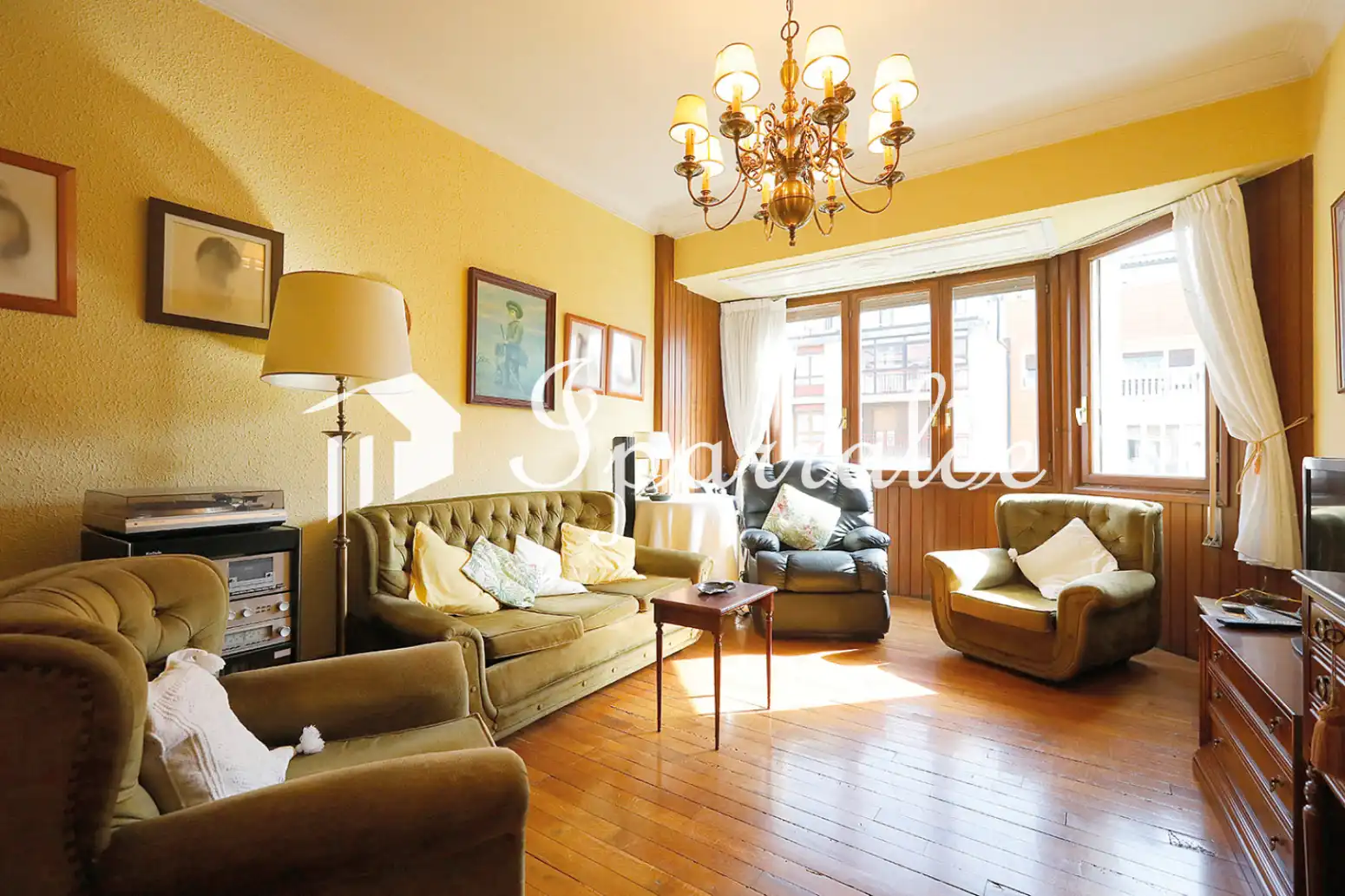 Living room of Flat for sale in Irun   with Heating and Balcony