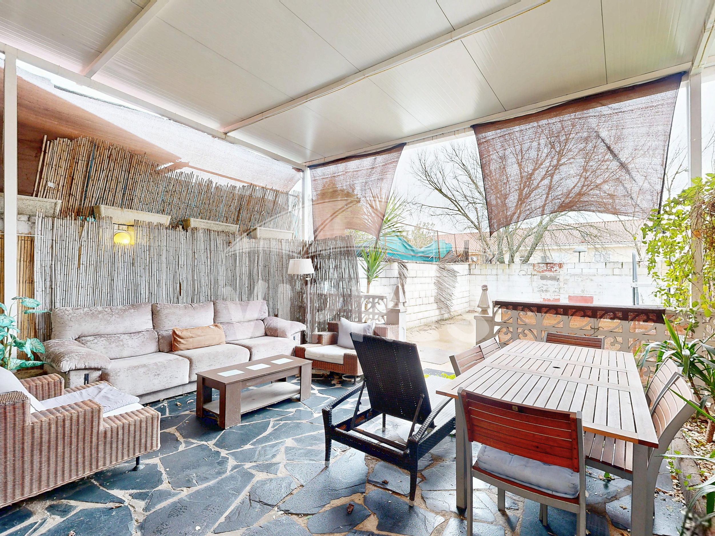 Terrasse von Einfamilien-Reihenhaus zum Verkauf in Cáceres Capital