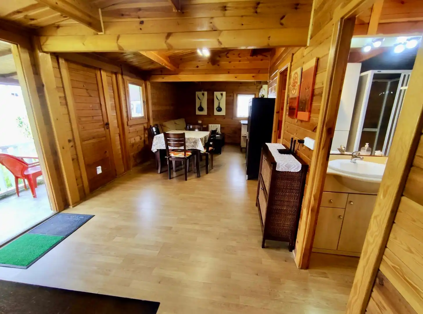 Comedor de Casa o chalet en venta en Barreiros con Calefacción, Jardín privado y Parquet