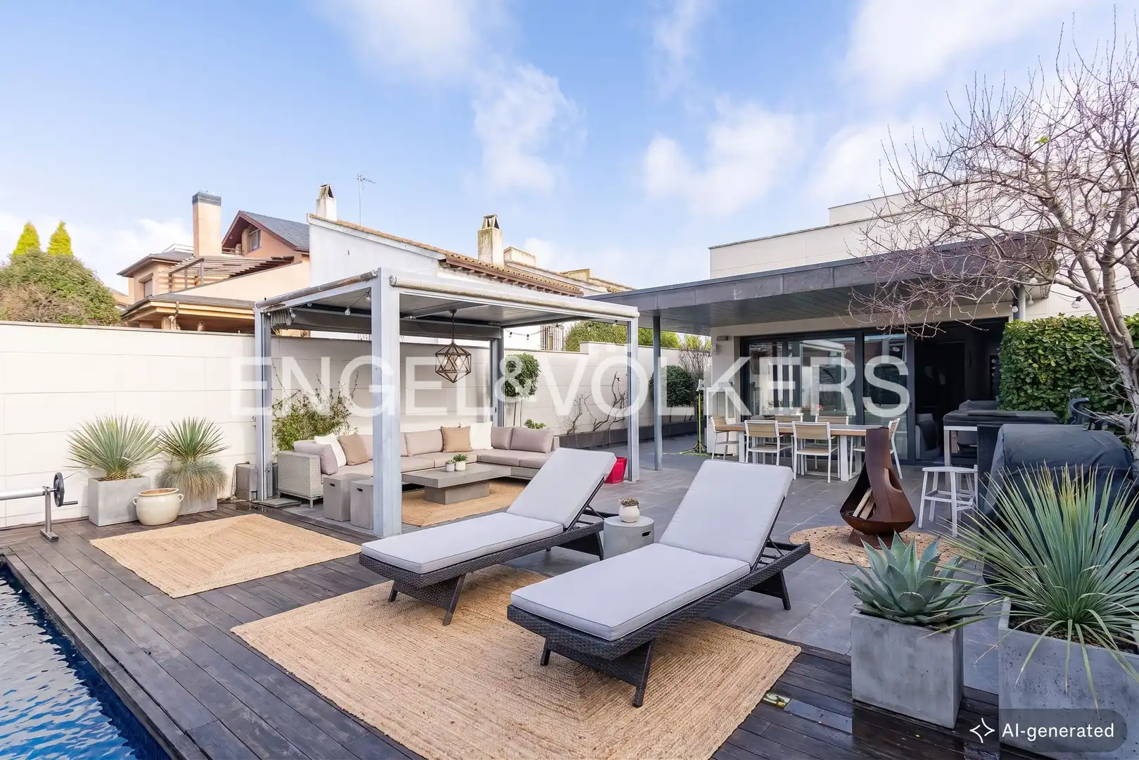 Terrace of Detached homes for sale in Valdemoro  with Air Conditioner, Heating and Private garden