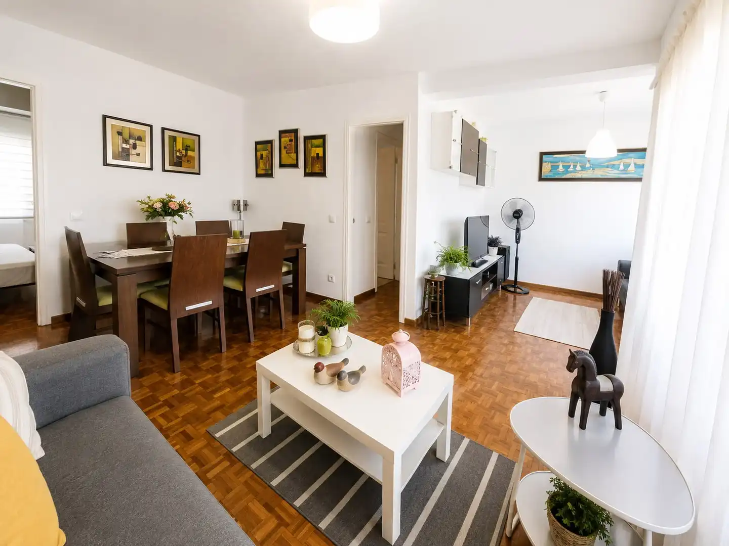 Living room of Flat for sale in Ciempozuelos  with Air Conditioner, Heating and Parquet flooring