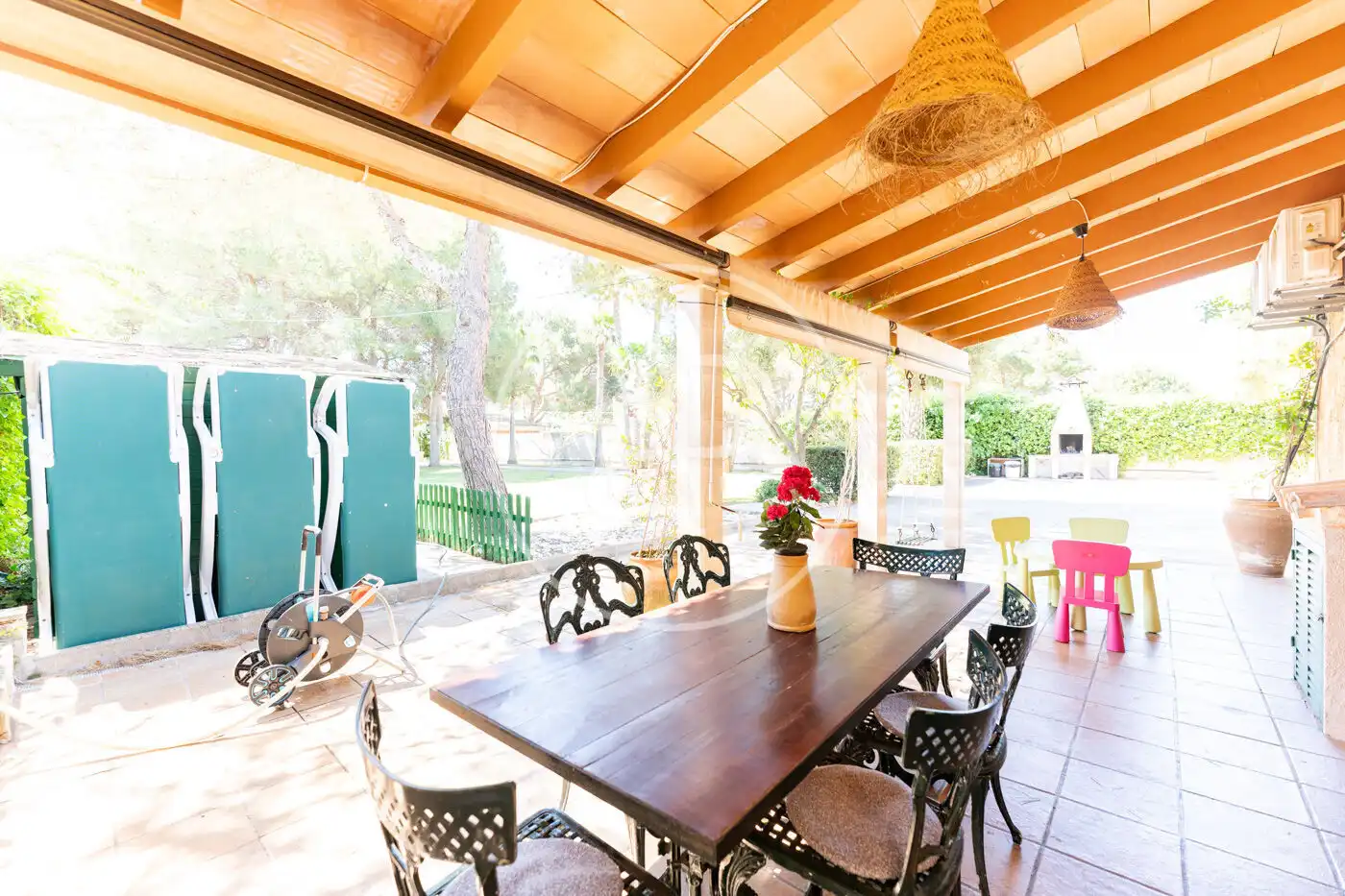 Terraza de Casa o chalet en venta en Campos con Aire acondicionado, Calefacción y Jardín privado