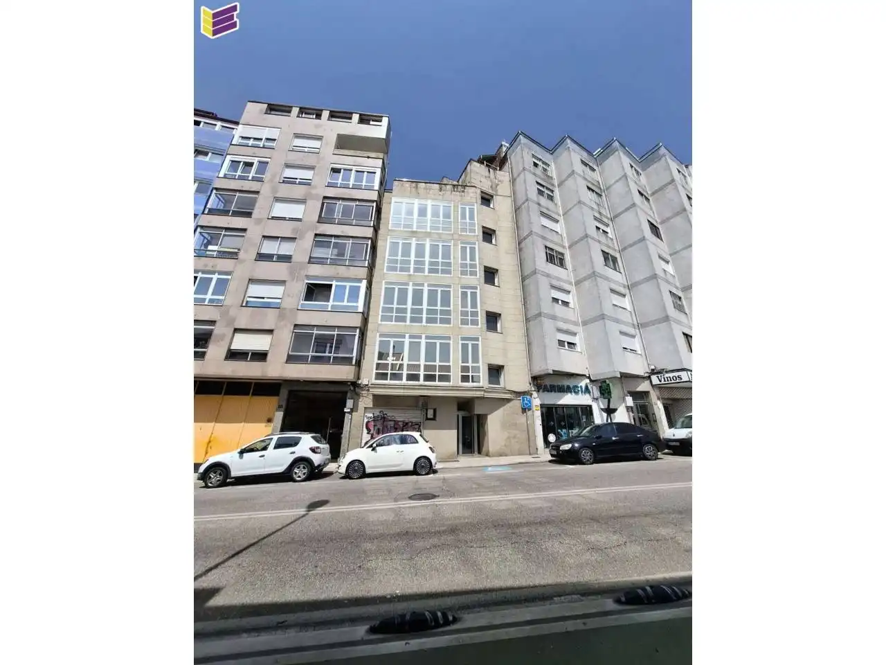 Exterior view of Buildings for sale in Vigo 