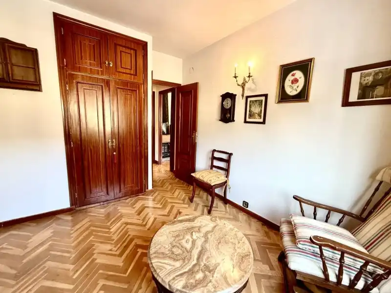 Schlafzimmer von Wohnung zum Verkauf in El Espinar mit Heizung, Privatgarten und Parkett