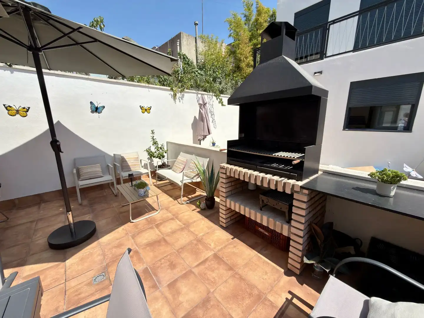 Terraza de Casa o chalet en venta en Santa Margarida I Els Monjos con Aire acondicionado, Jardín privado y Terraza