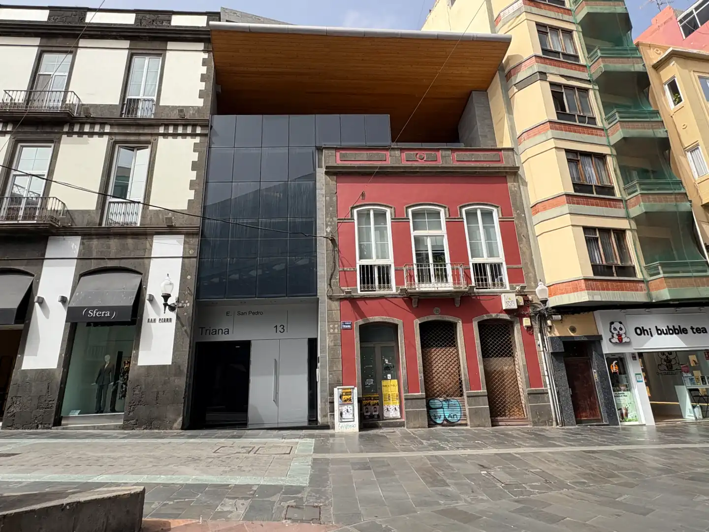 Vista exterior de Pis de lloguer en Las Palmas de Gran Canaria amb Moblat, Forn i Rentadora