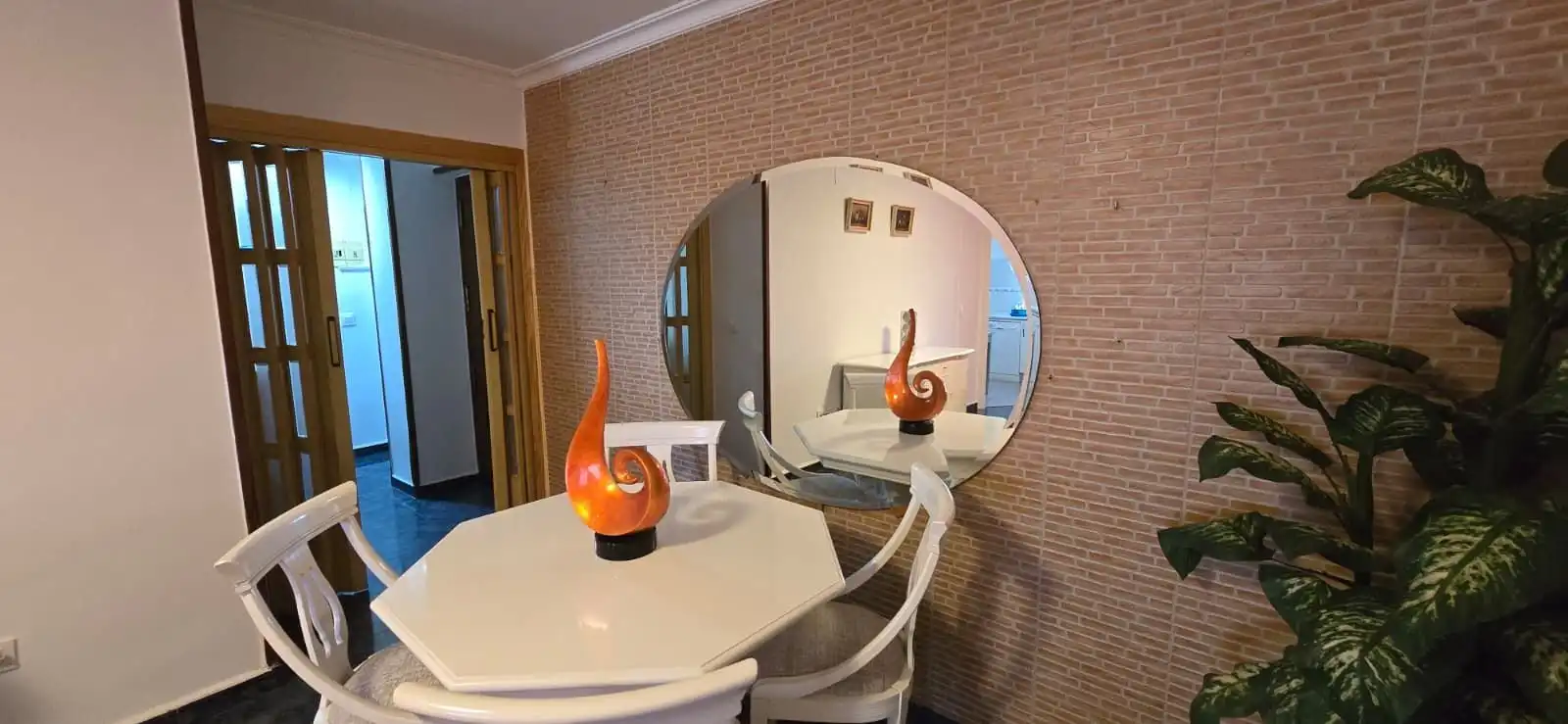 Esszimmer von Wohnung zur Miete in Puertollano mit Klimaanlage, Terrasse und Möbliert