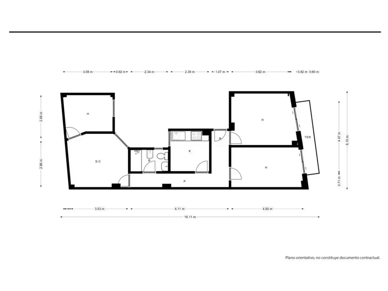 Wohnung zum Verkauf in Calle Nuestra Señora de Bonaria, imagen 19