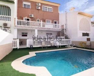 Exterior view of House or chalet for sale in Málaga Capital  with Air Conditioner, Terrace and Swimming Pool