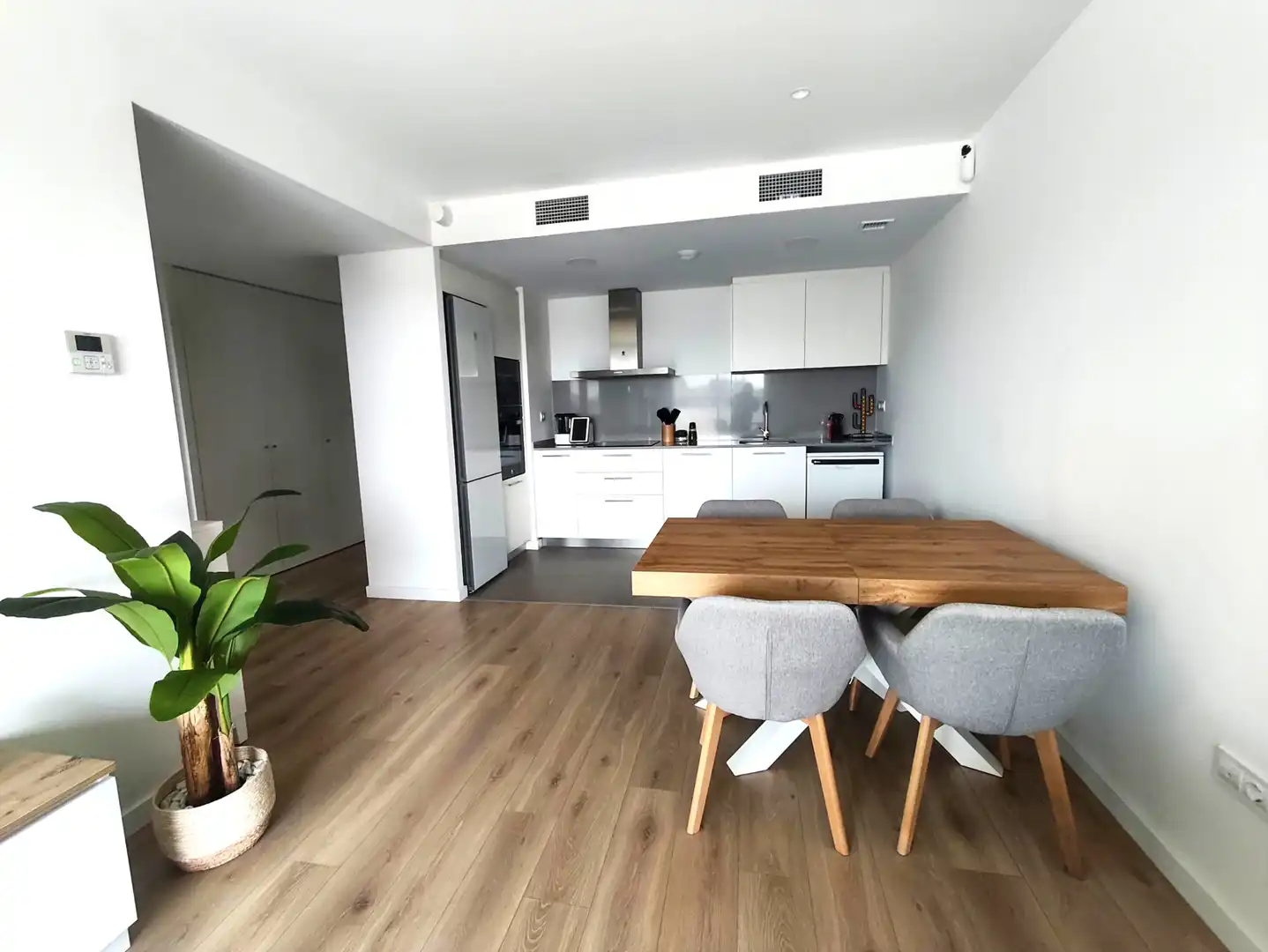 Küche von Wohnung zum Verkauf in Abrera mit Klimaanlage, Heizung und Parkett