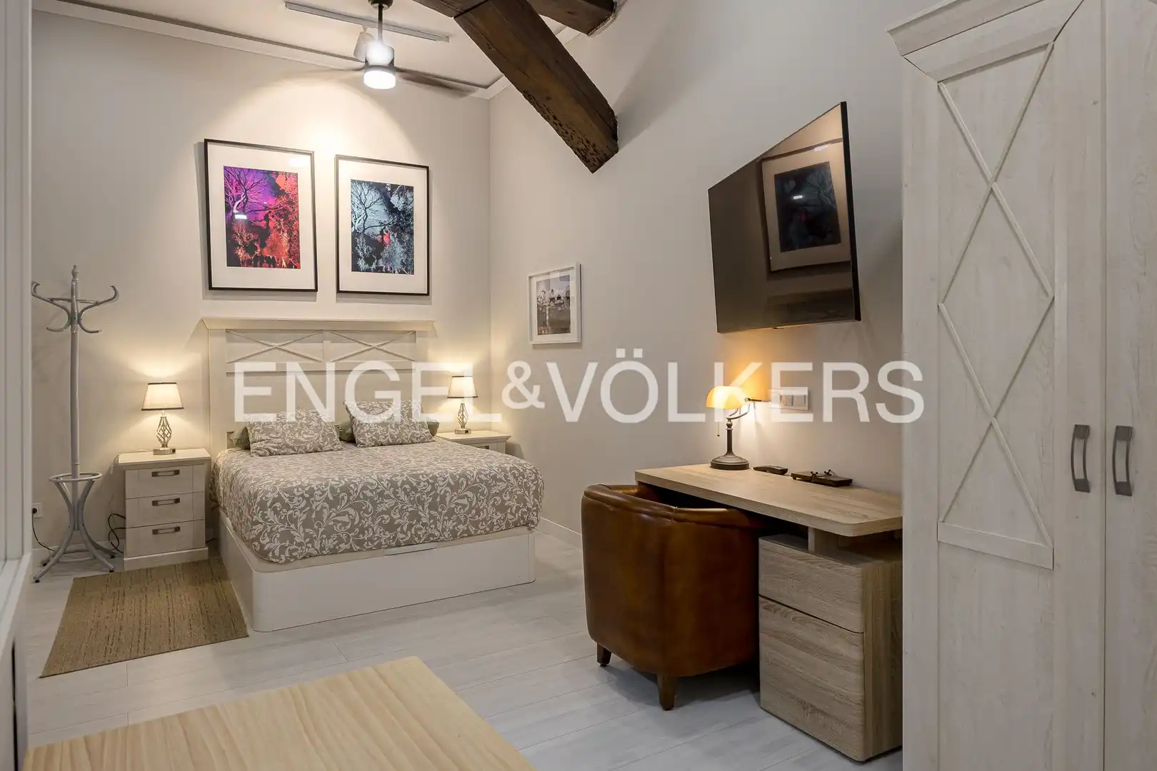 Schlafzimmer von Wohnung zum Verkauf in Madrid mit Heizung