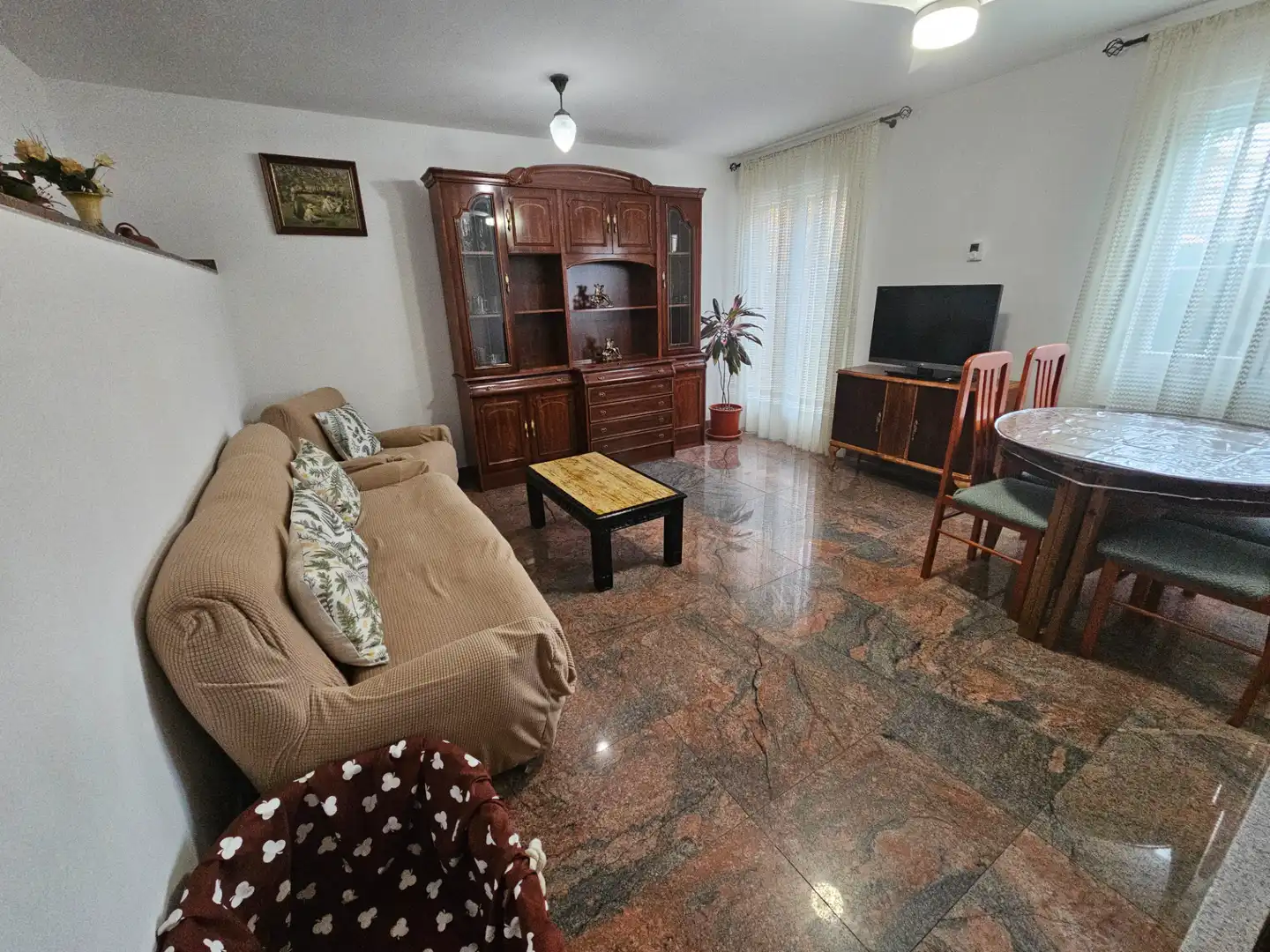 Living room of Houses for rent in Cabanillas de la Sierra  with Heating, Private garden and Terrace
