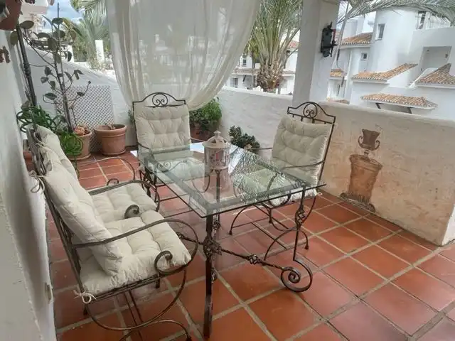 Terrace of Attic for rent in Marbella  with Air Conditioner, Terrace and Furnished