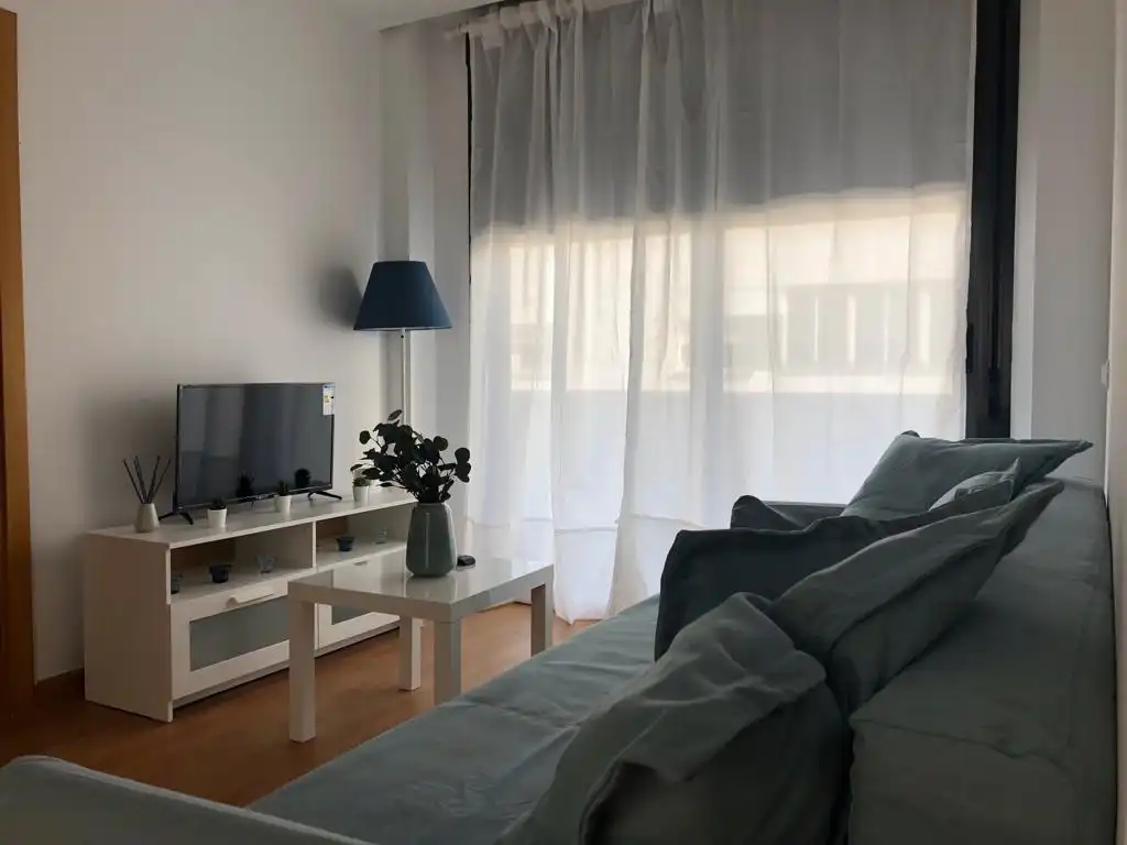 Sala d'estar de Àtic en venda en Barbate amb Aire condicionat, Terrassa i Moblat