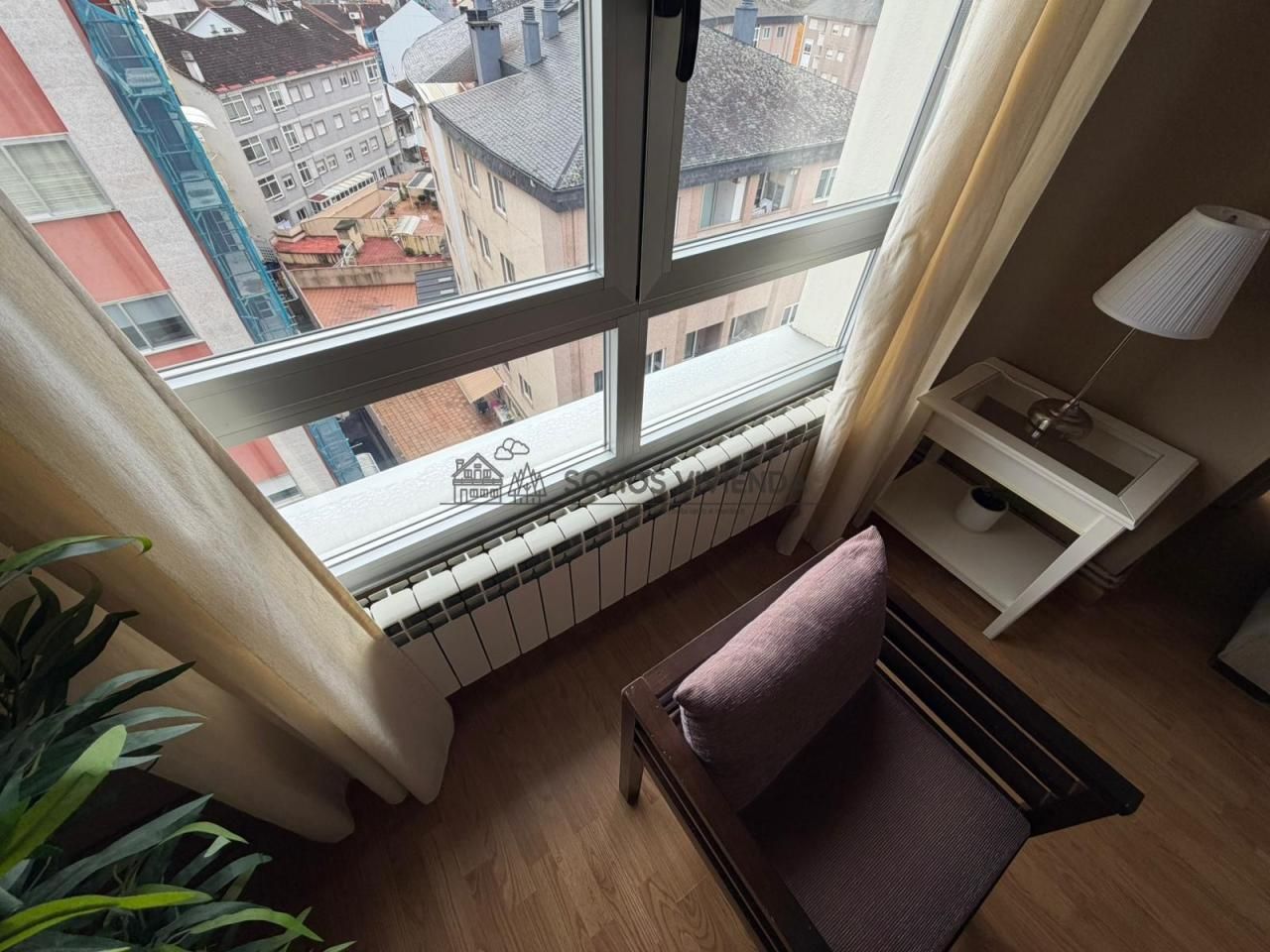 Terraza de Apartamento en venta en Ourense Capital  con Calefacción, Trastero y Balcón