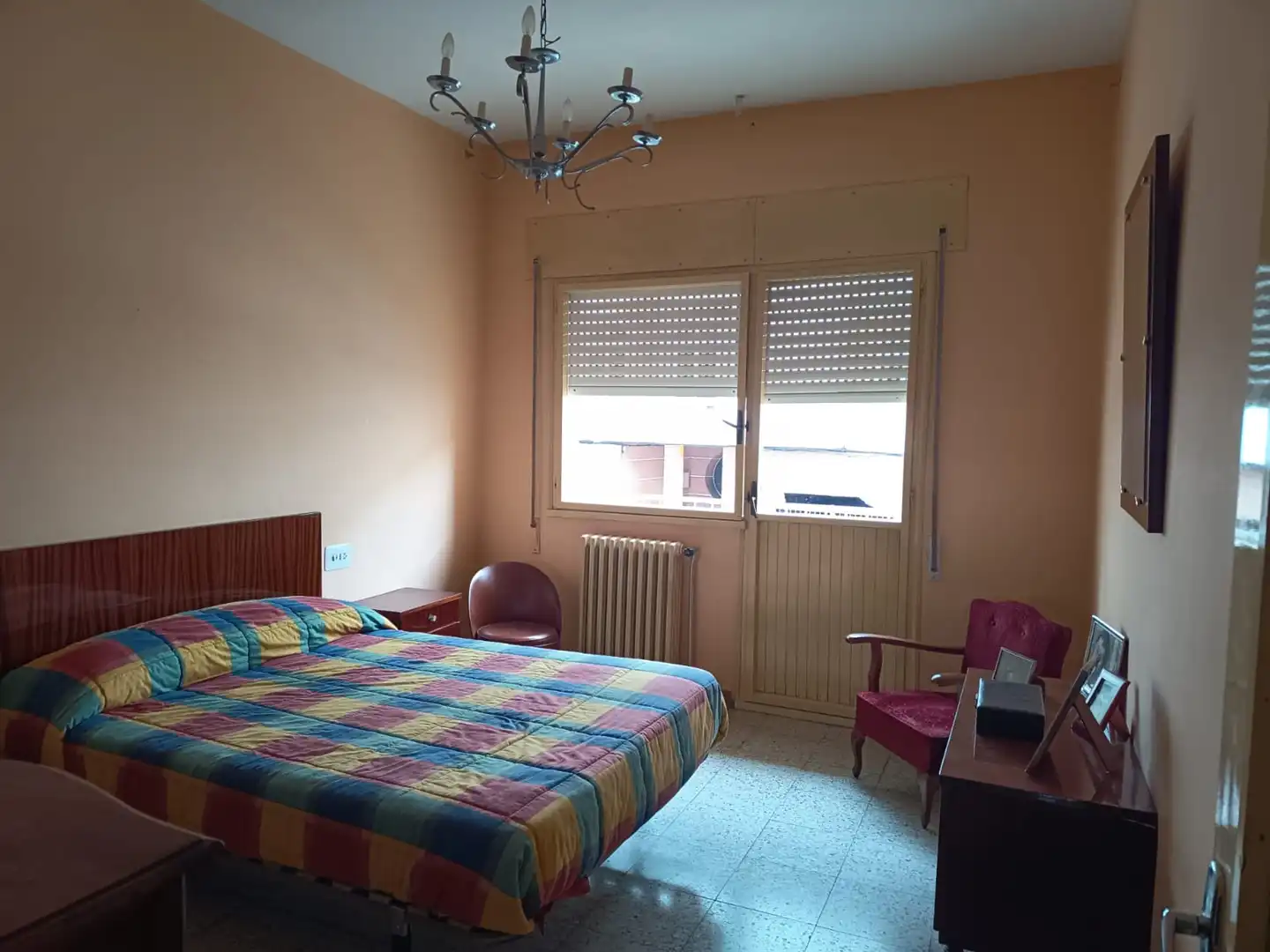 Bedroom of Flat for sale in Monforte de Lemos  with Heating, Parquet flooring and Terrace