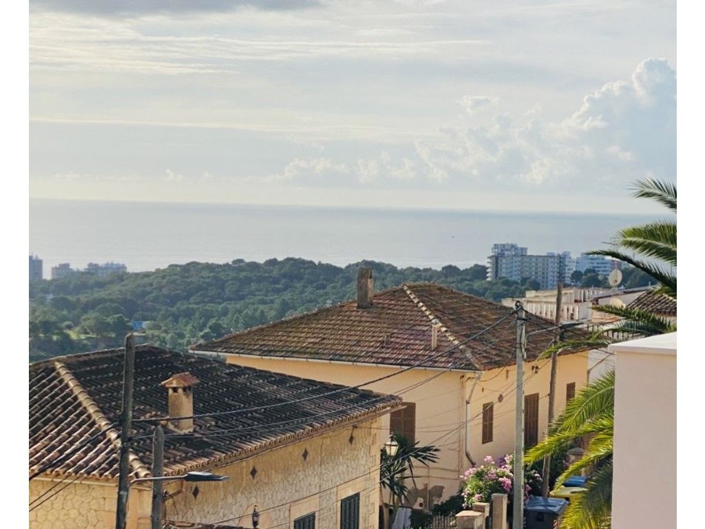 Vista exterior de Casa adosada de lloguer en  Palma de Mallorca amb Aire condicionat, Calefacció i Terrassa