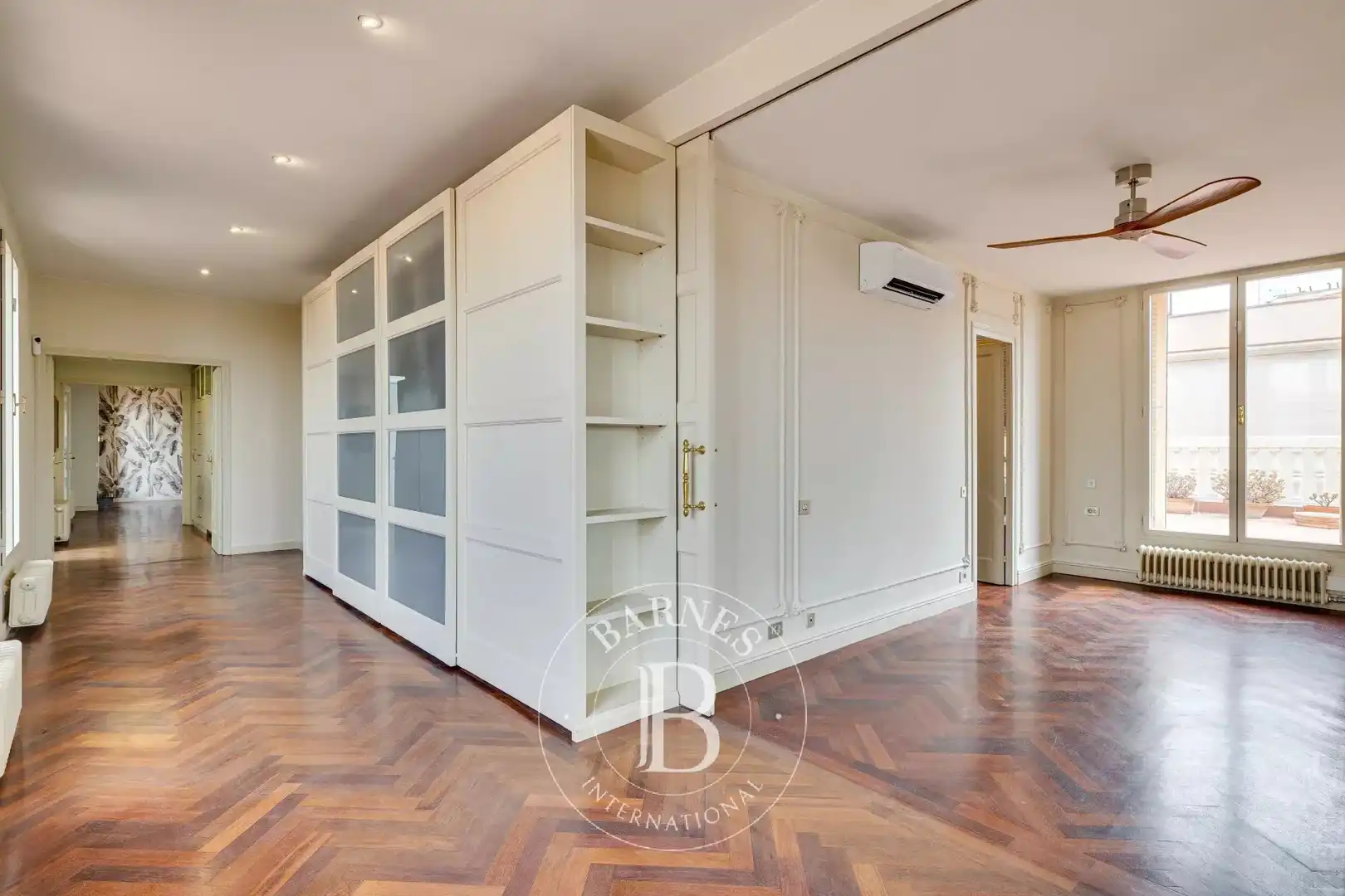 Schlafzimmer von Wohnung zur Miete in Barcelona mit Klimaanlage, Heizung und Terrasse