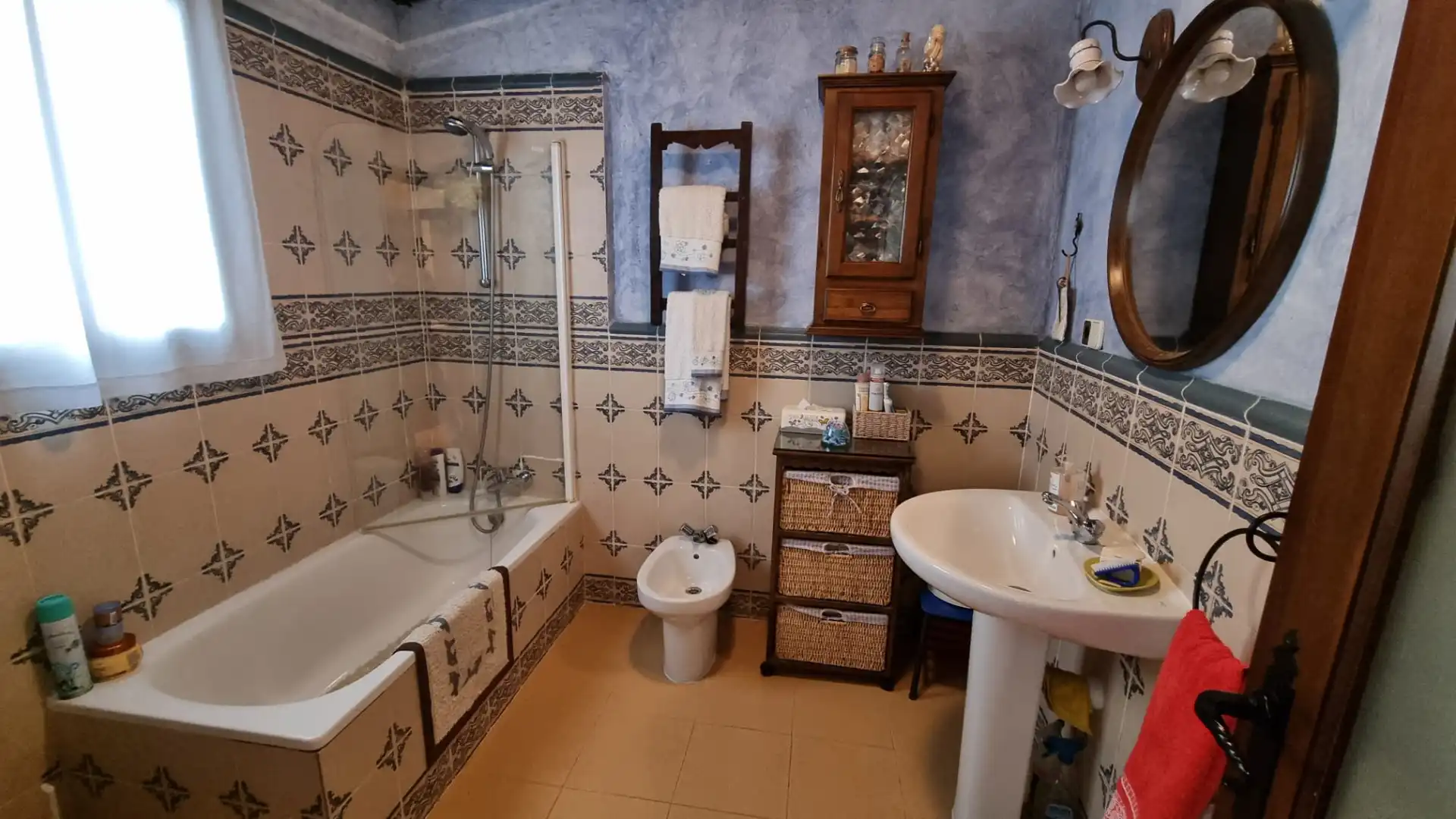 Baño de Finca rústica en venta en Urda con Aire acondicionado