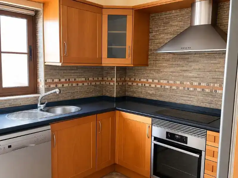 Kitchen of Flat for sale in Adeje  with Air Conditioner, Private garden and Storage room