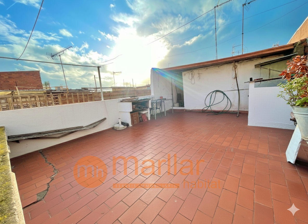 Terrace of Flat for sale in Badalona  with Terrace