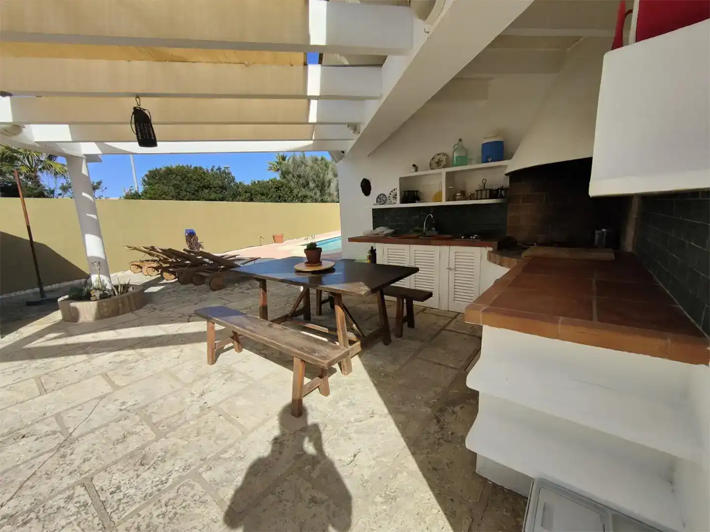 Terraza de Casa o chalet en venta en Ciutadella de Menorca con Aire acondicionado y Piscina