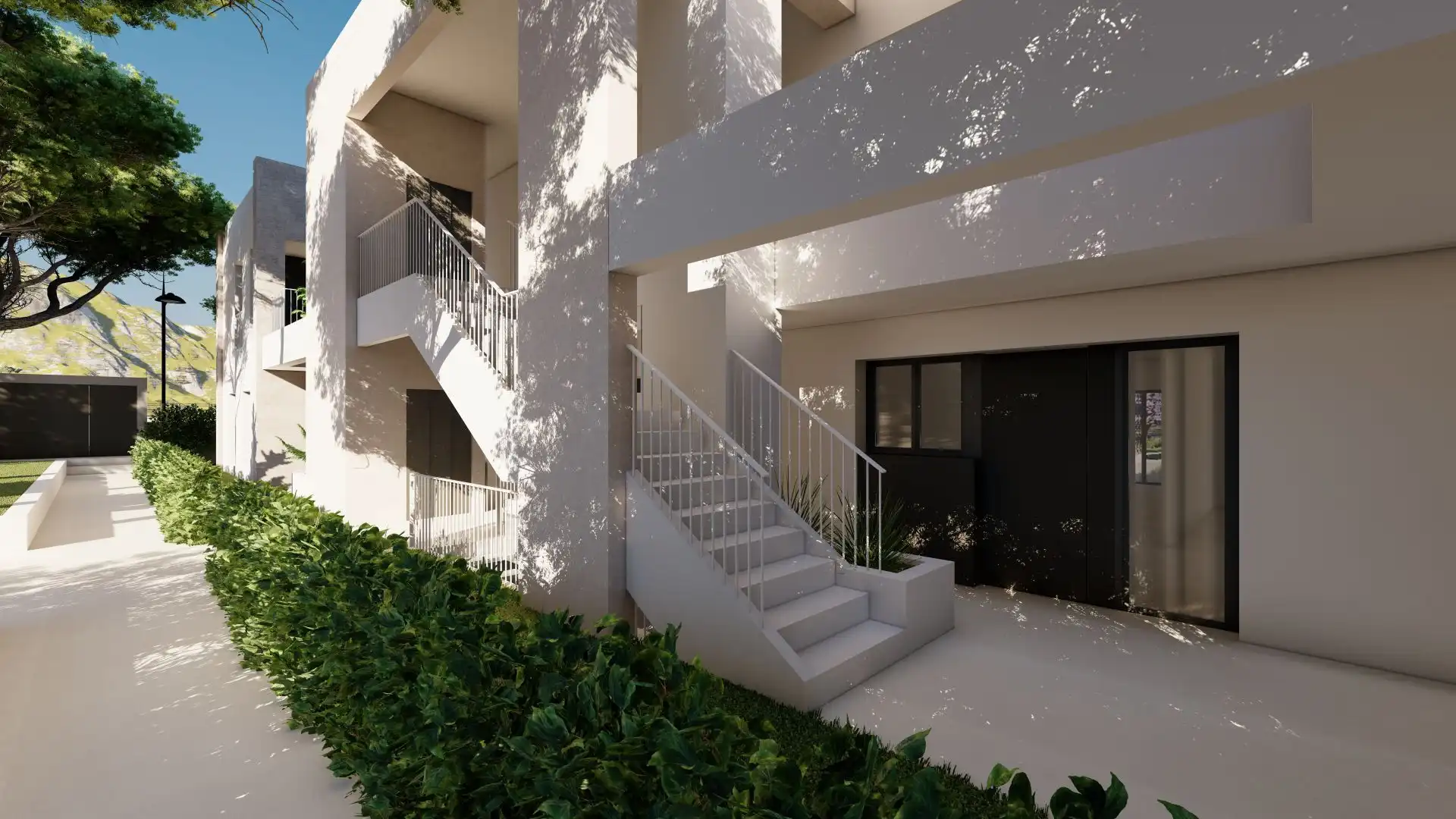 Vista exterior de Dúplex en venta en Pego con Calefacción, Terraza y Trastero