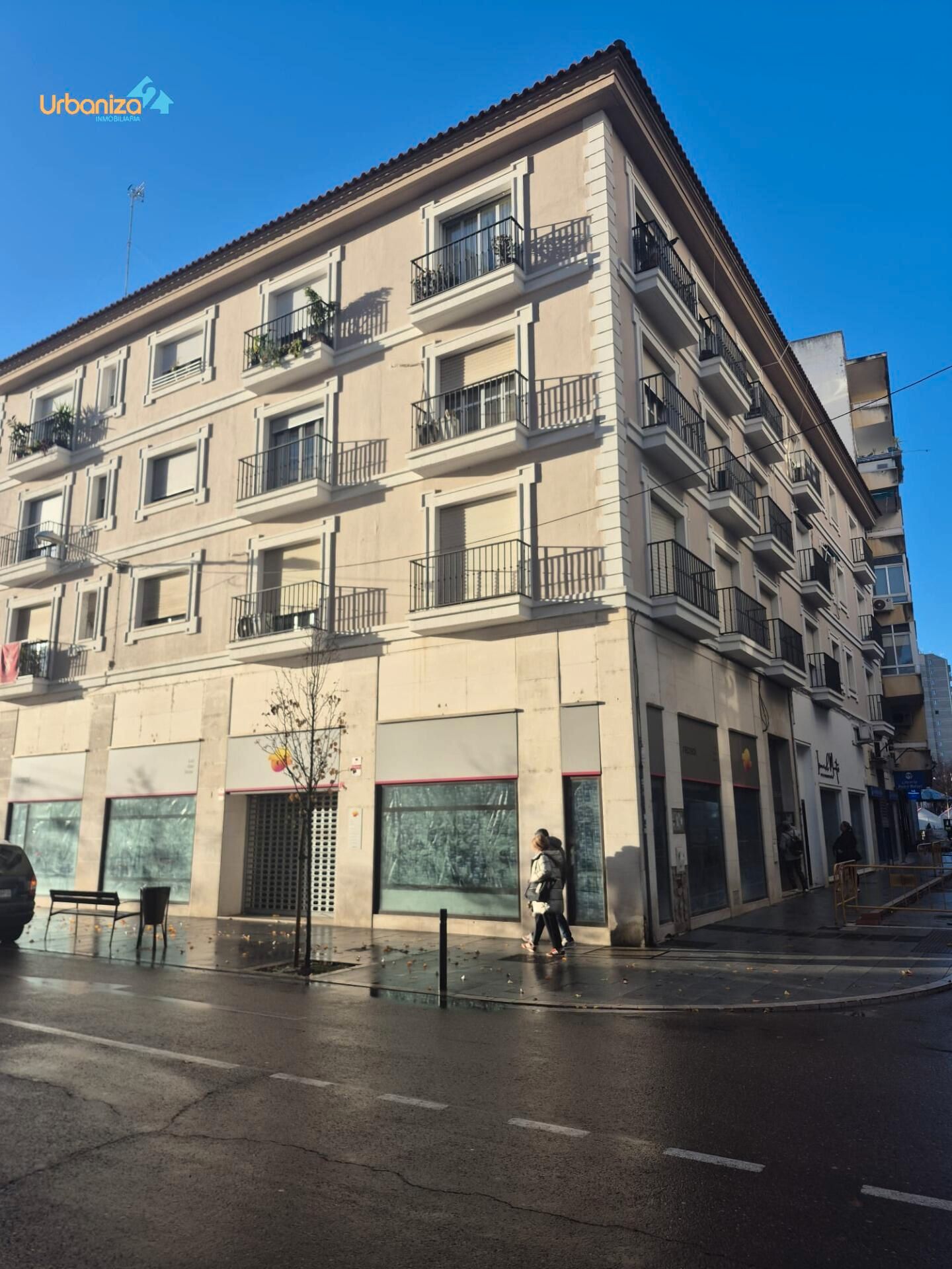 Vista exterior de Pis de lloguer en Badajoz Capital amb Moblat