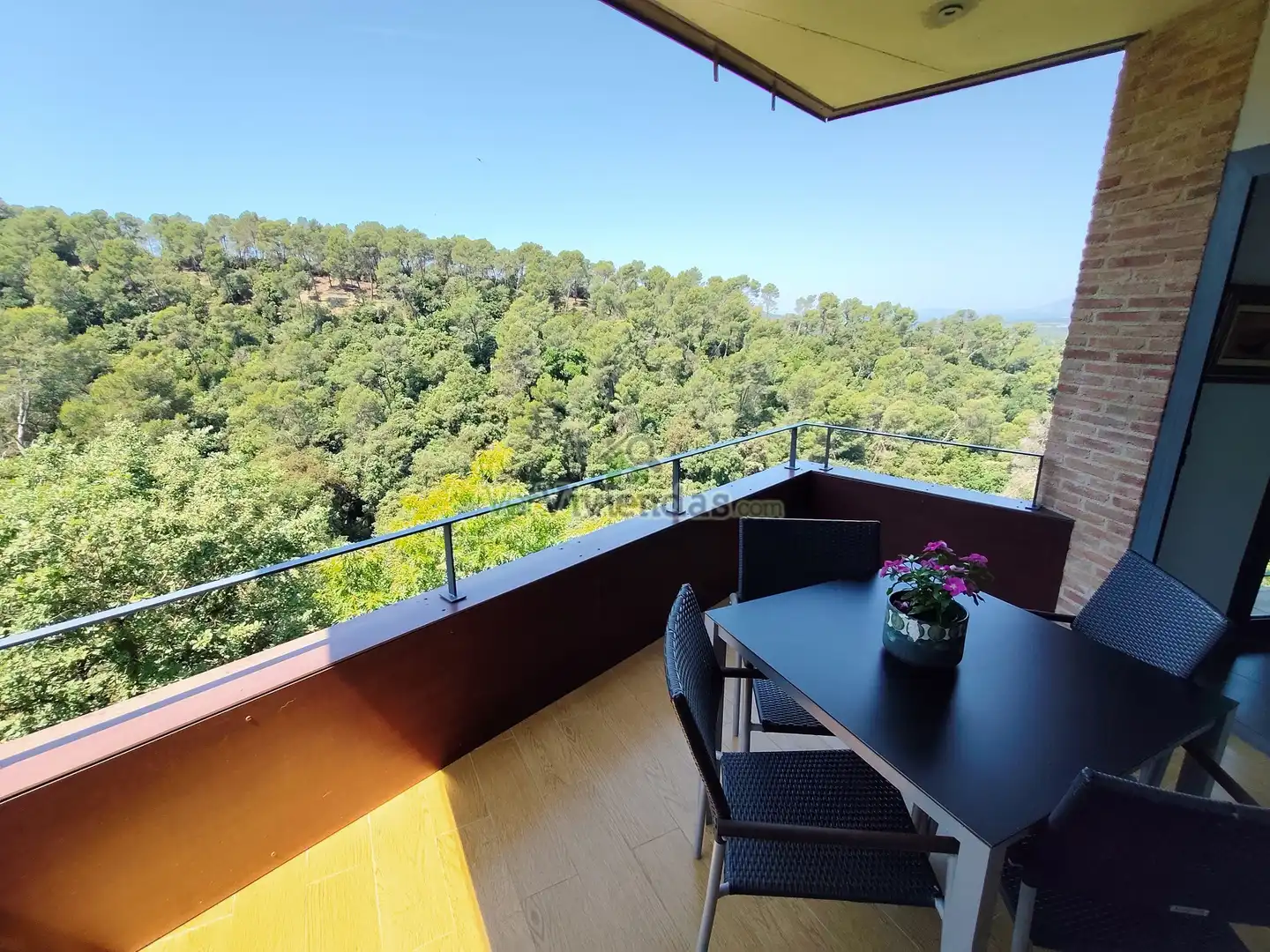 Terrassa de Casa o xalet en venda en Sant Cugat del Vallès amb Aire condicionat, Calefacció i Jardí privat
