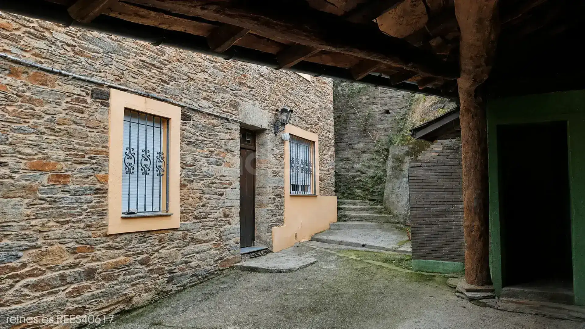 Exterior view of Houses for sale in A Pontenova    with Heating, Private garden and Terrace