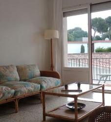 Living room of Flat to rent in Castell-Platja d'Aro  with Air Conditioner and Balcony