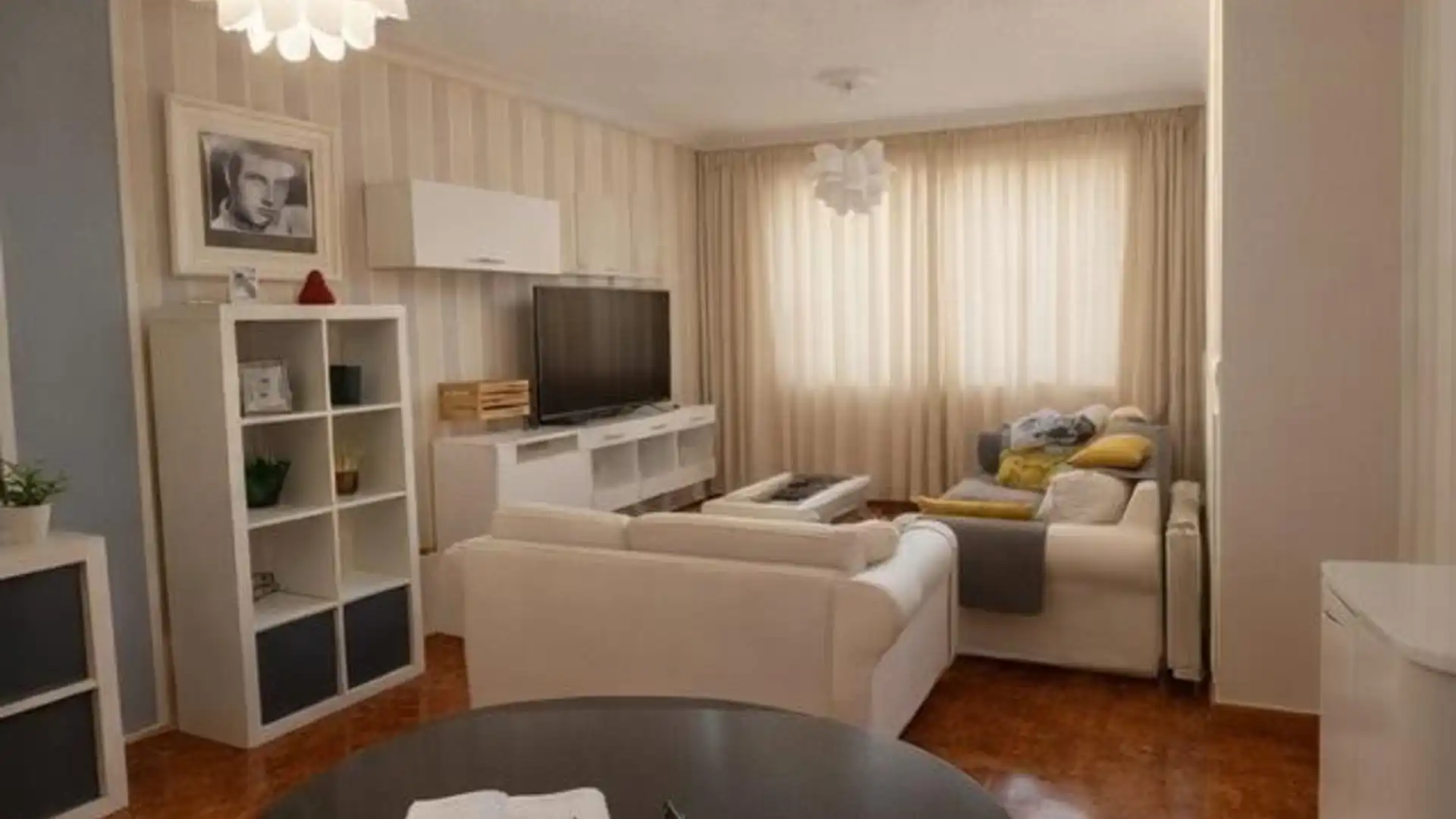 Living room of Flat for sale in Plasencia  with Terrace