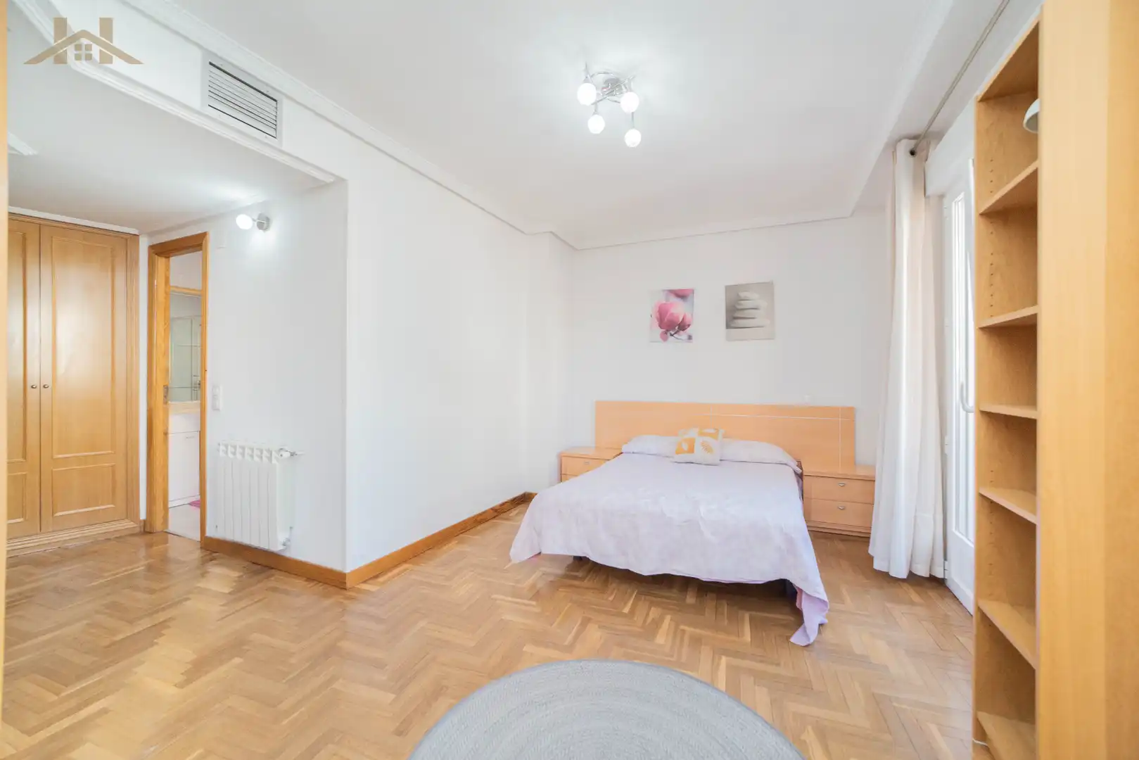 Bedroom of Flat for sale in Leganés  with Heating, Parquet flooring and Furnished