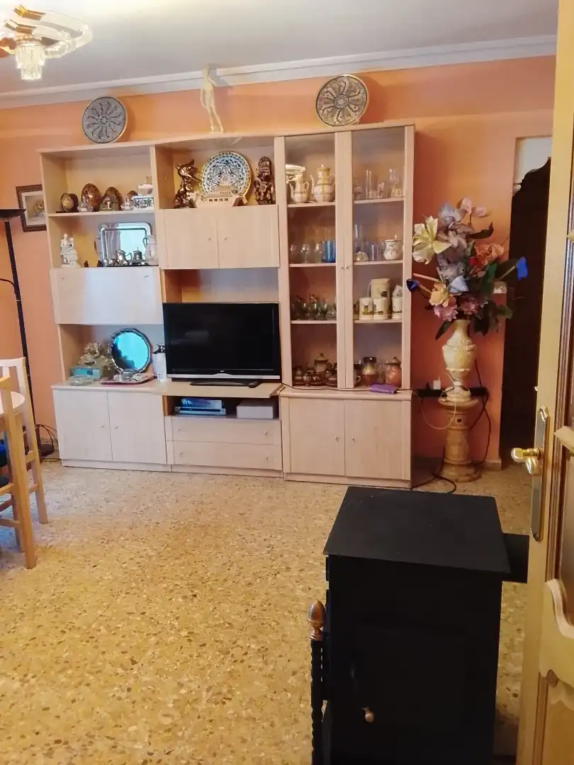 Living room of Houses for sale in Almodóvar del Pinar  with Furnished