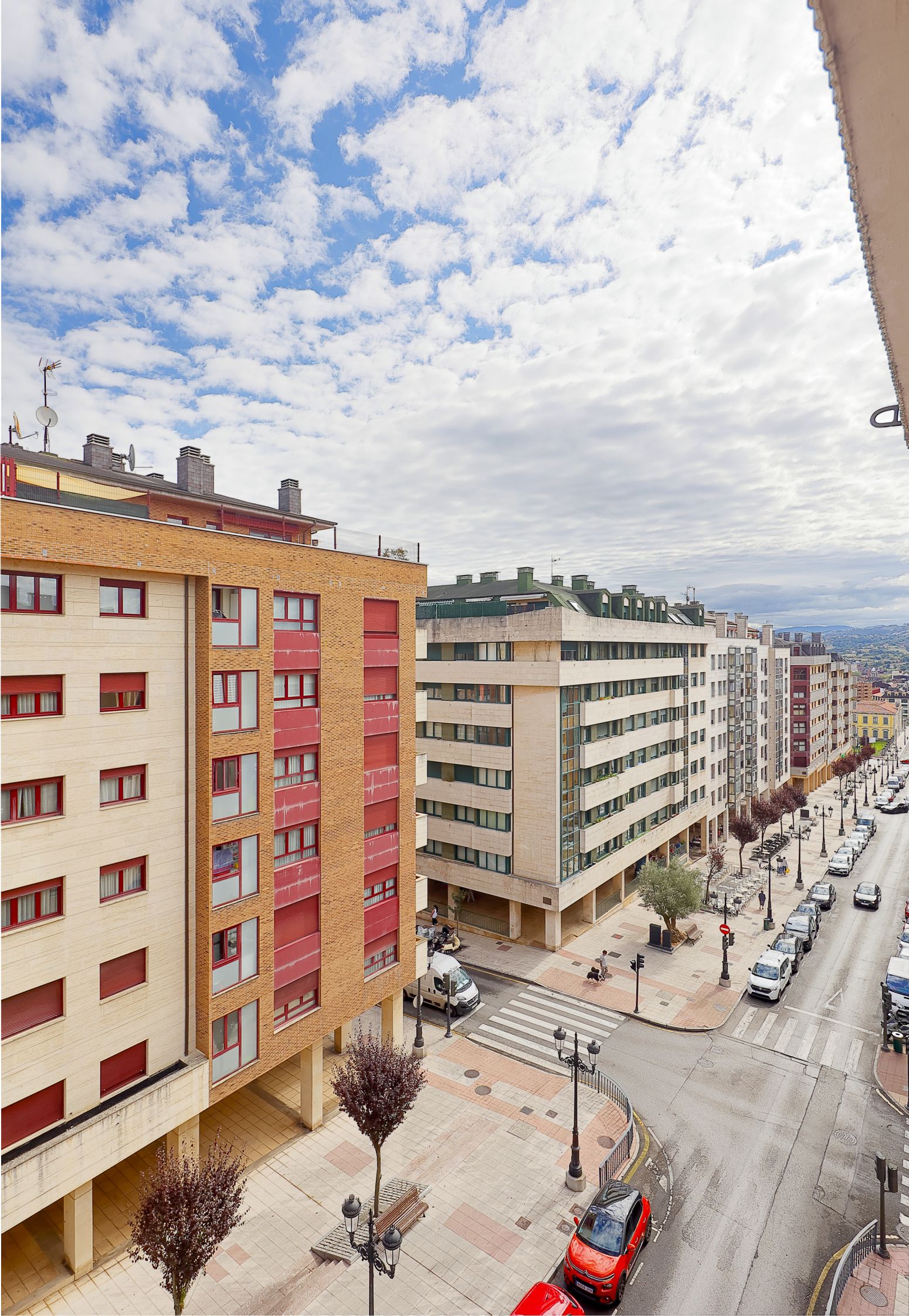 Exterior view of Flat for sale in Oviedo   with Heating, Parquet flooring and Terrace