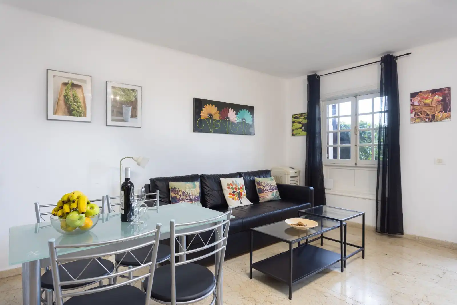 Living room of Apartments for sale in Puerto de la Cruz  with Private garden, Terrace and Furnished