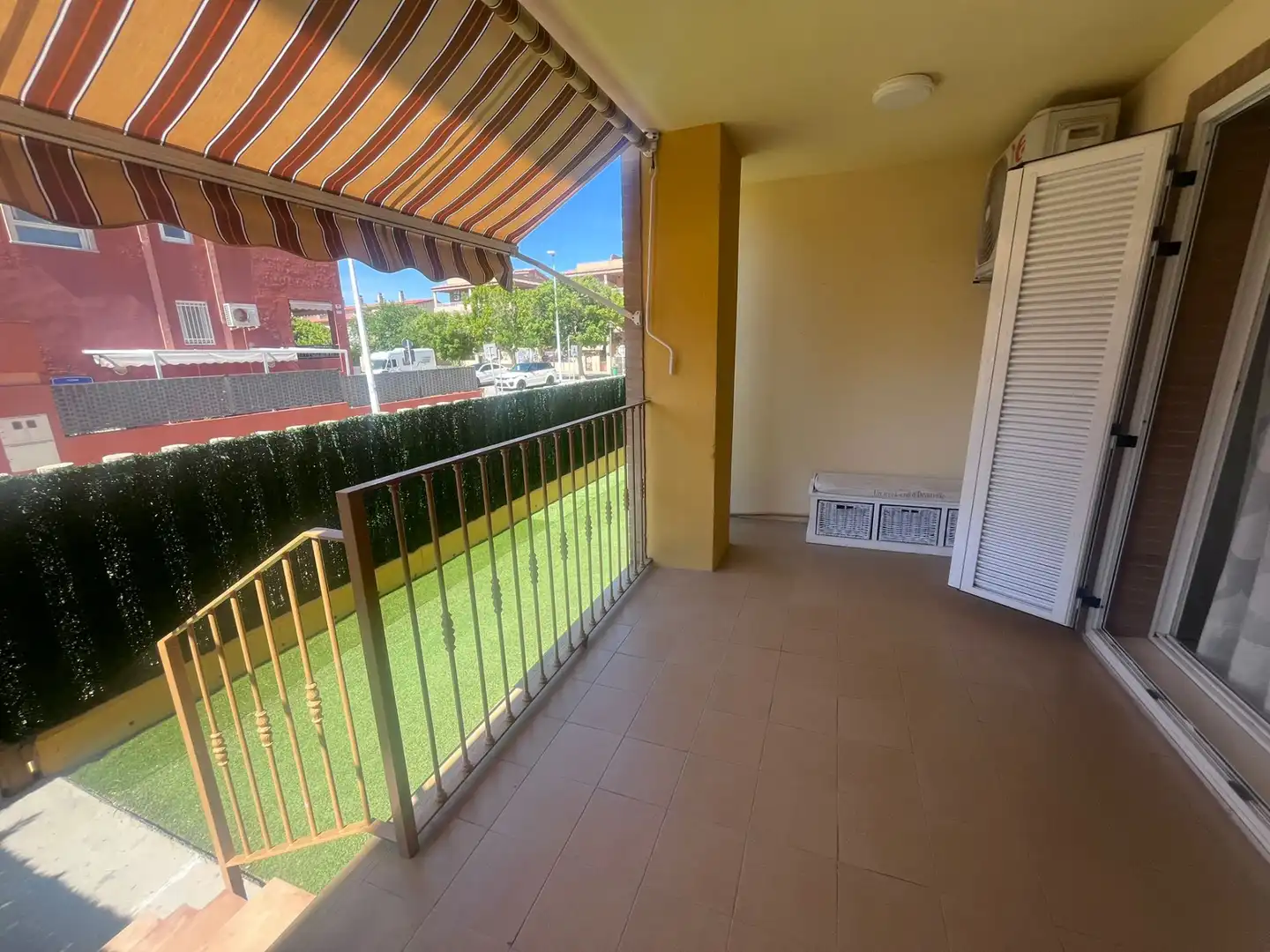 Terrasse von Wohnung zur Miete in Puçol mit Klimaanlage, Heizung und Privatgarten