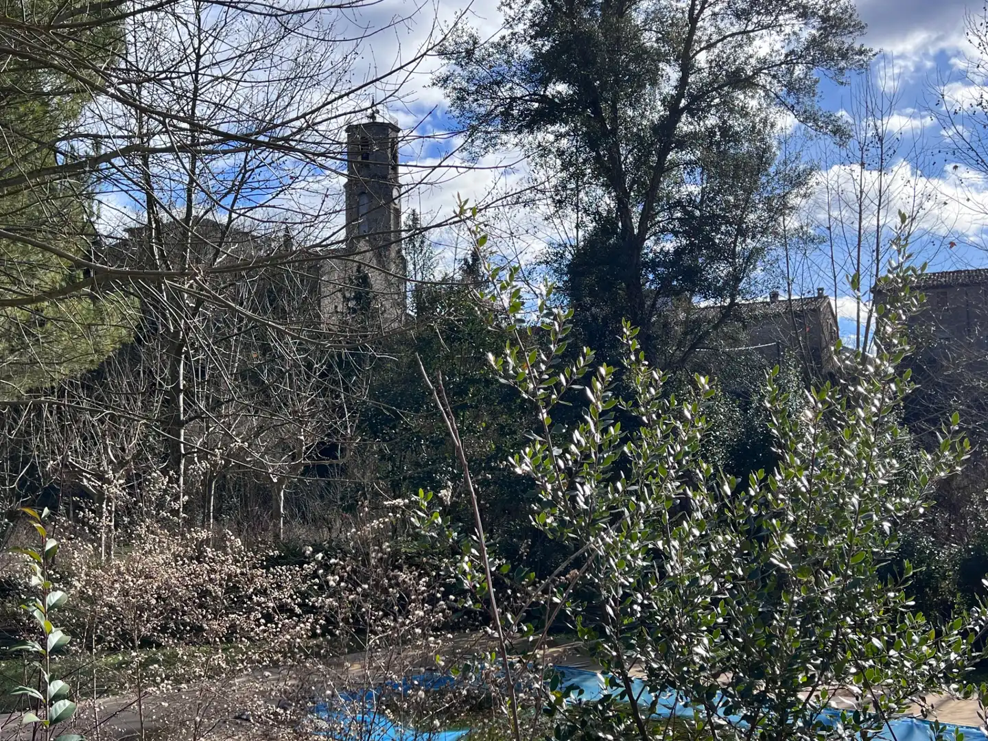 Finca rústica en venda en Mieres (Girona) amb Aire condicionat, Jardí privat i Parquet