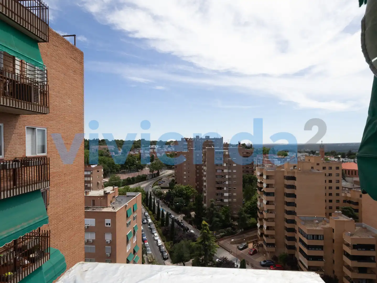 Vista exterior de Pis en venda en Madrid amb Aire condicionat, Calefacció i Terrassa