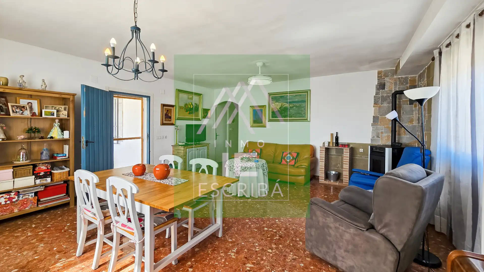 Sala de estar de Casa o chalet en venta en Catadau con Aire acondicionado, Calefacción y Jardín privado