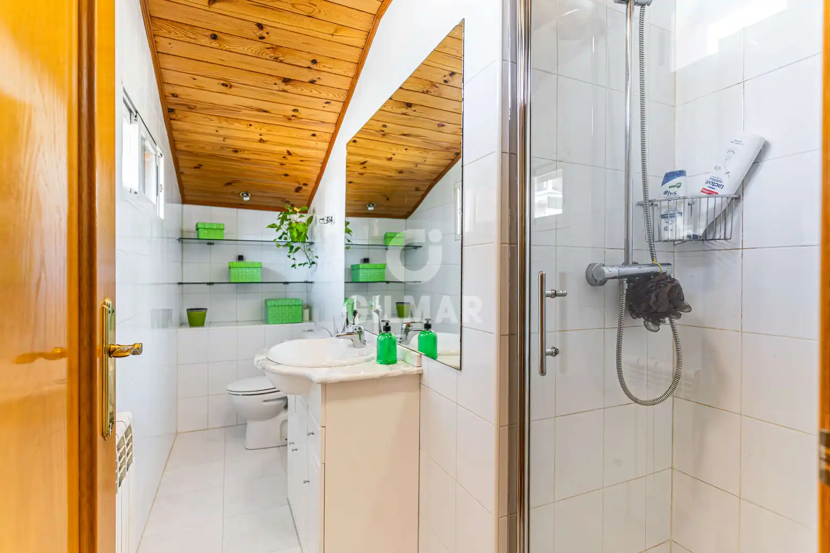Bathroom of Houses for sale in Moraleja de Enmedio  with Heating, Private garden and Swimming Pool