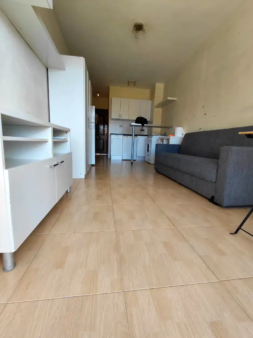 Wohnzimmer von Wohnung zum Verkauf in Benalmádena mit Klimaanlage, Terrasse und Gemeinschaftspool