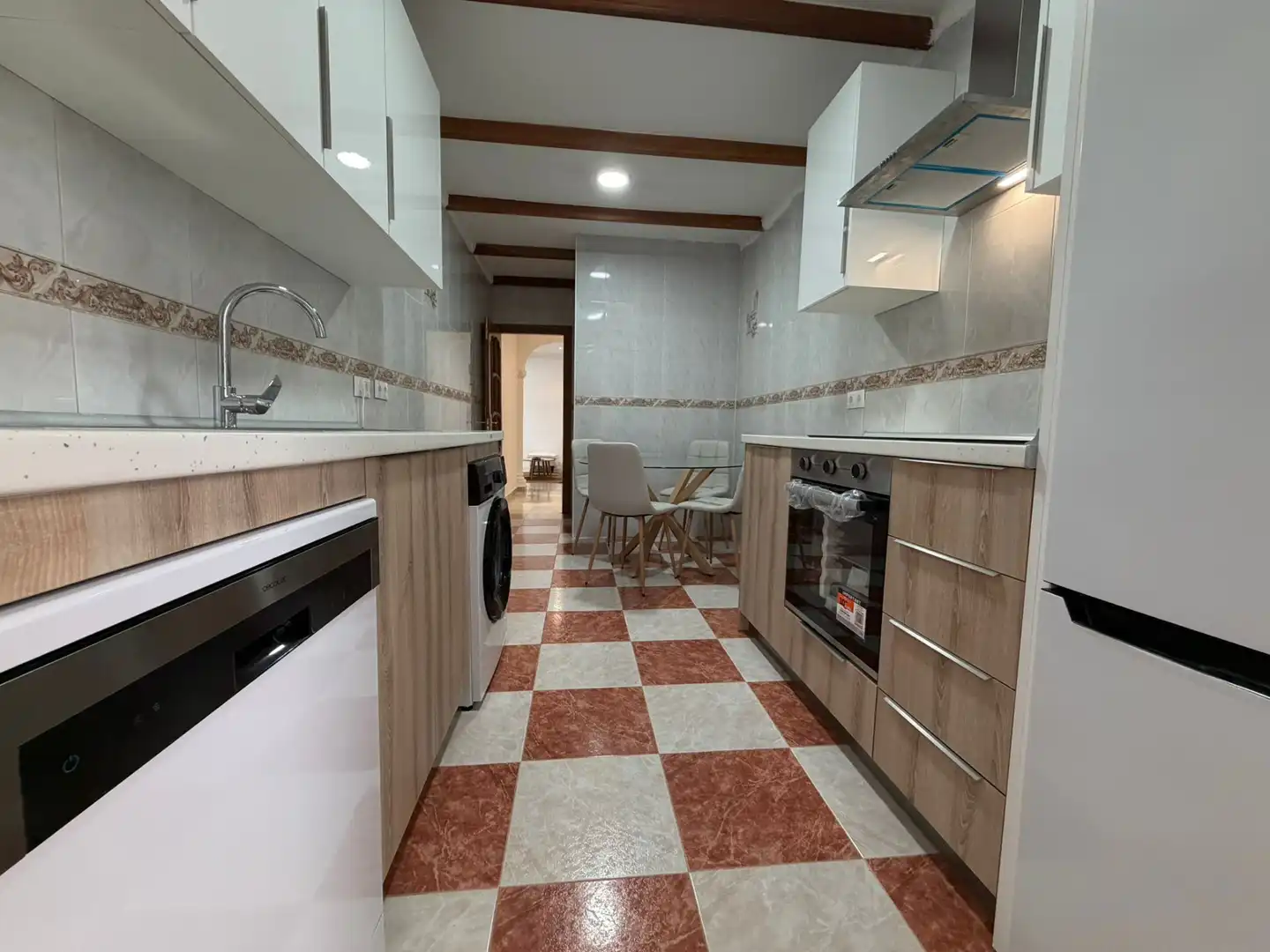 Kitchen of Flat for sale in Mijas  with Air Conditioner, Heating and Terrace