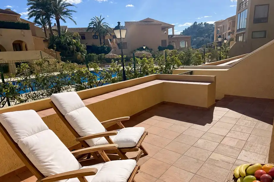 Terraza de Apartamento en venta en Altea con Aire acondicionado, Calefacción y Terraza