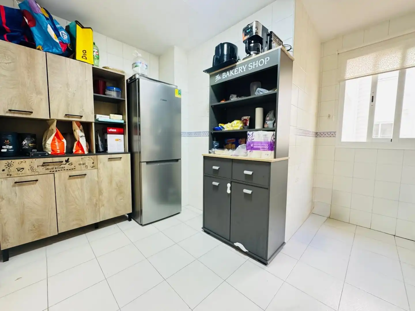 Kitchen of Flat for sale in Algeciras  with Balcony