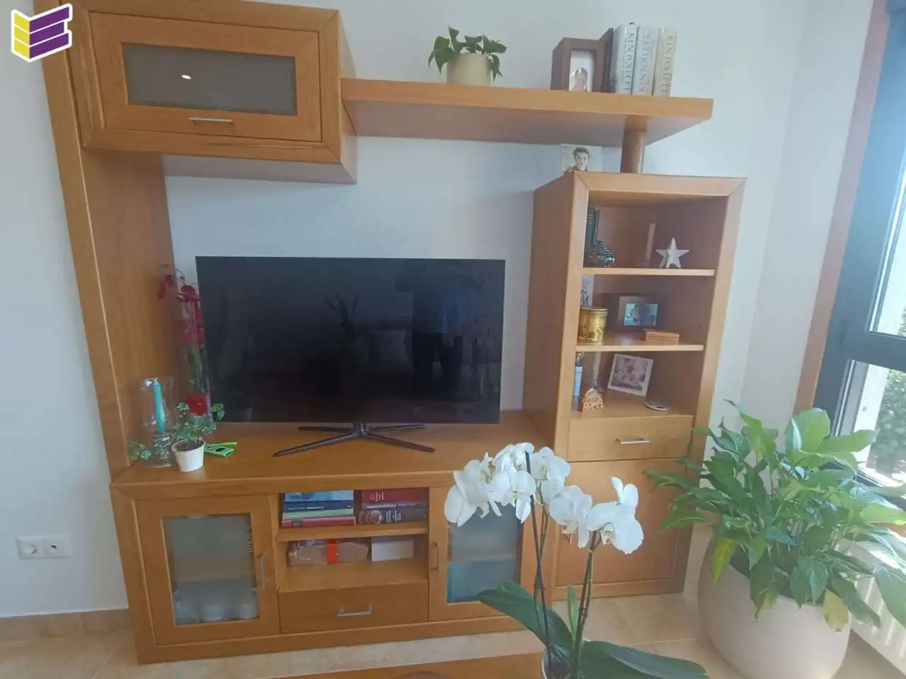 Sala d'estar de Pis en venda en Ponteareas amb Aire condicionat, Calefacció i Traster