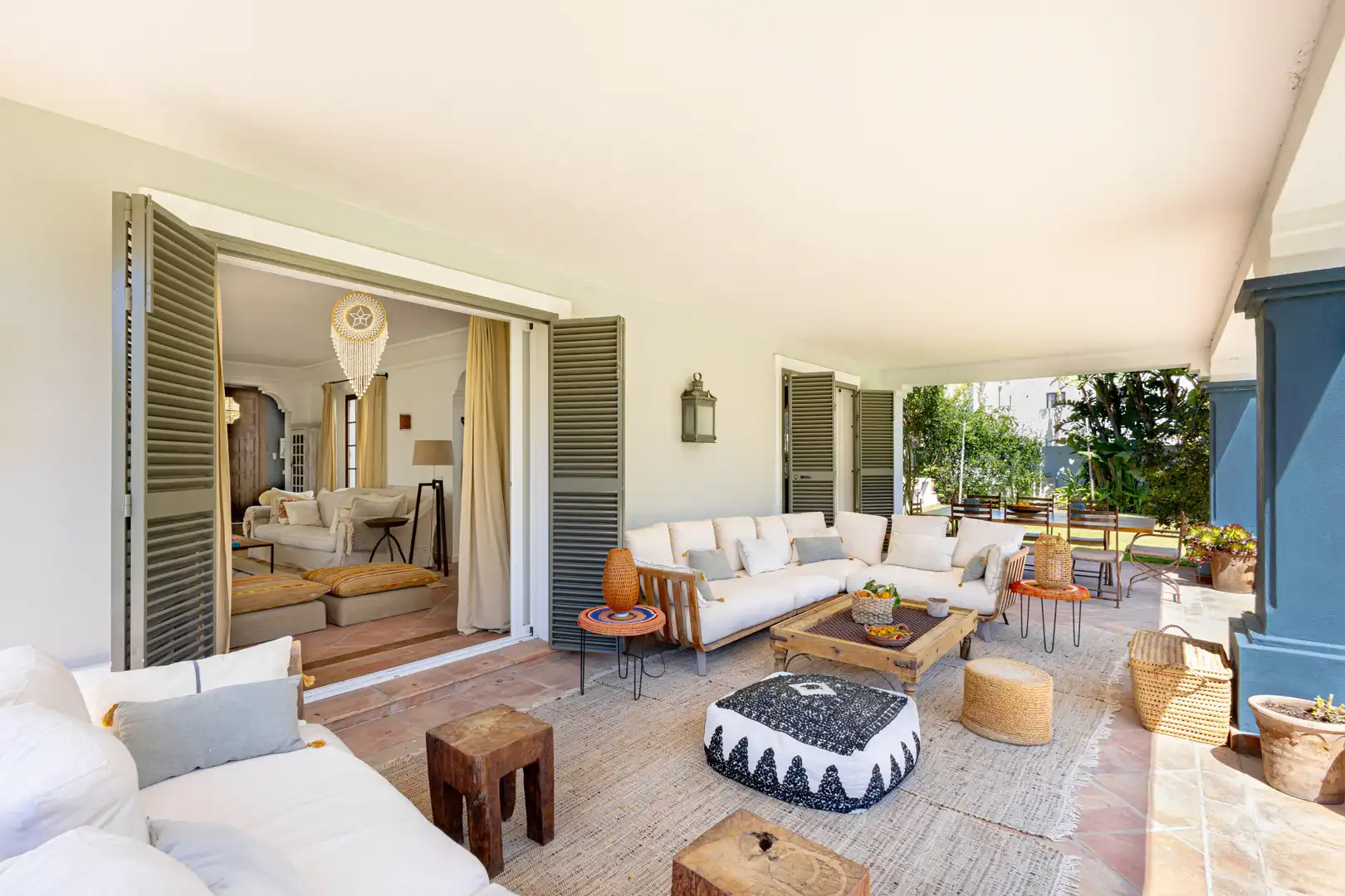 Terraza de Casa o chalet de alquiler en Estepona con Jardín privado, Terraza y Piscina