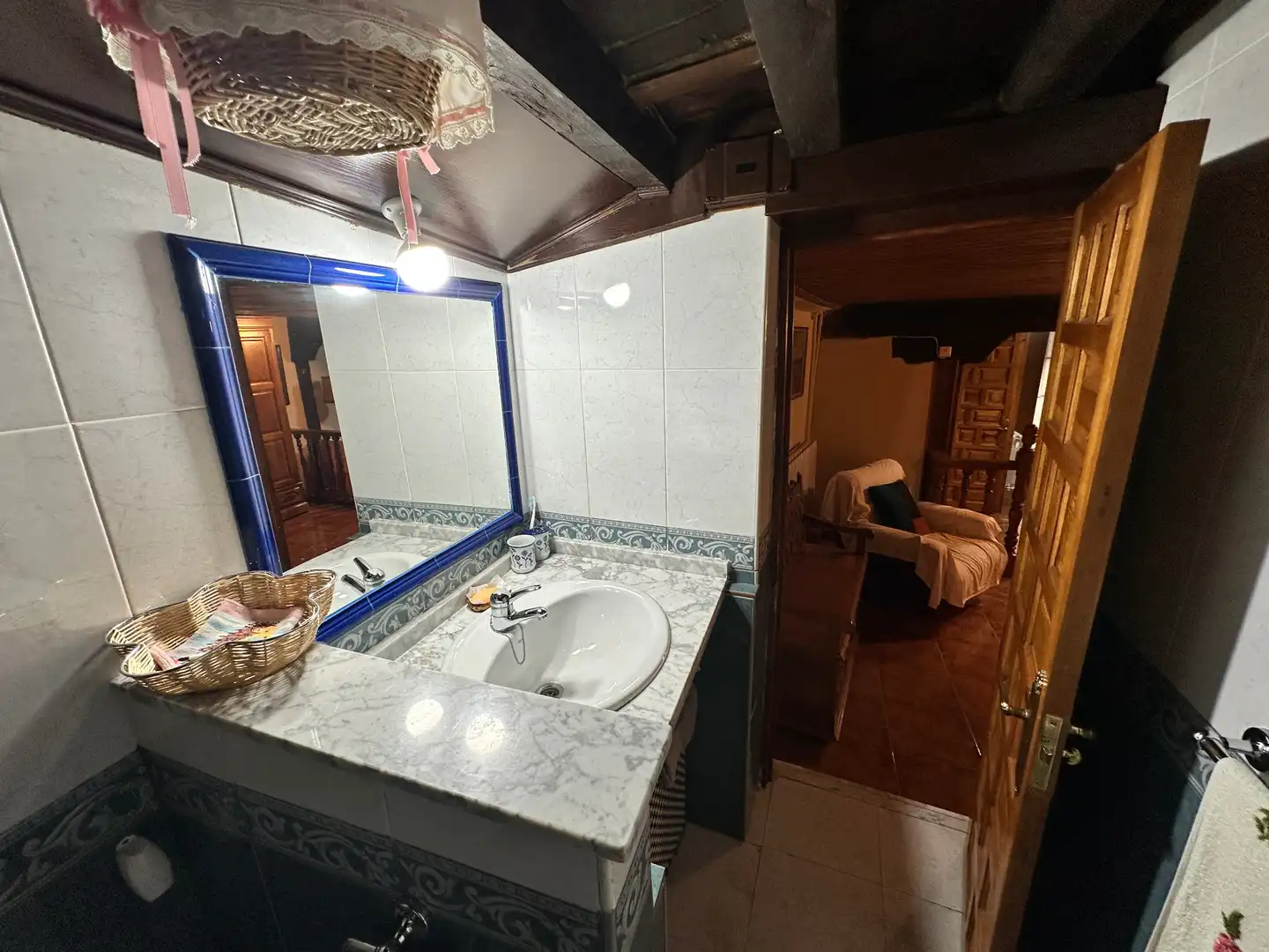 Baño de Casa o chalet en venta en Sequeros con Calefacción, Terraza y Horno
