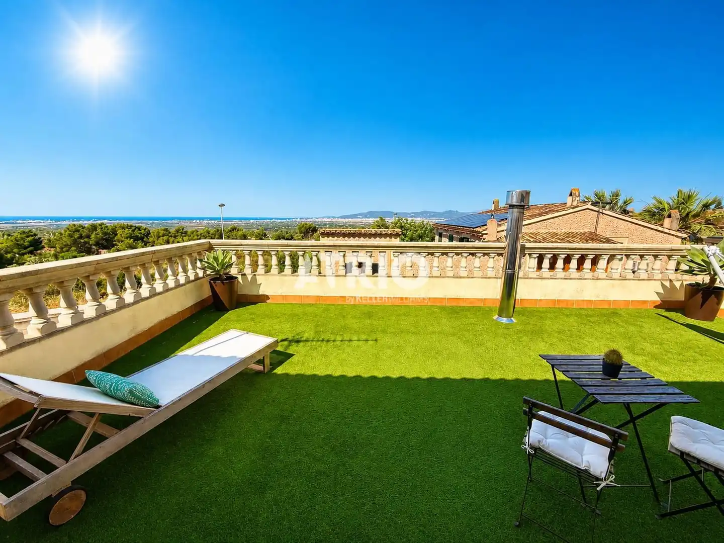 Terraza de Casa adosada en venta en Marratxí con Aire acondicionado, Calefacción y Jardín privado
